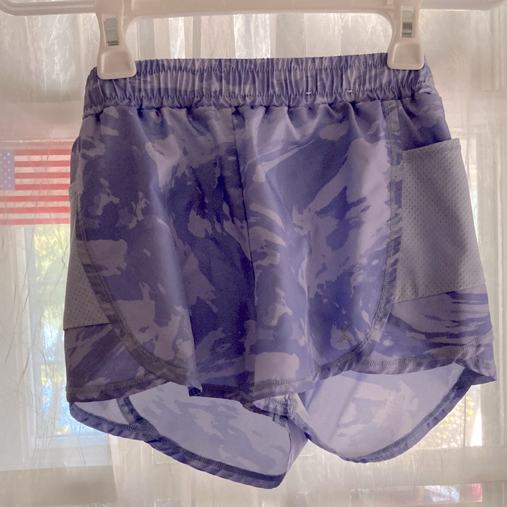 Lavender Camo Xersion Shorts